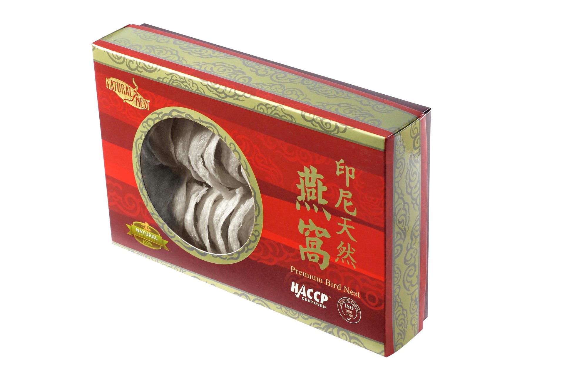 DRIED White A, white bird nest