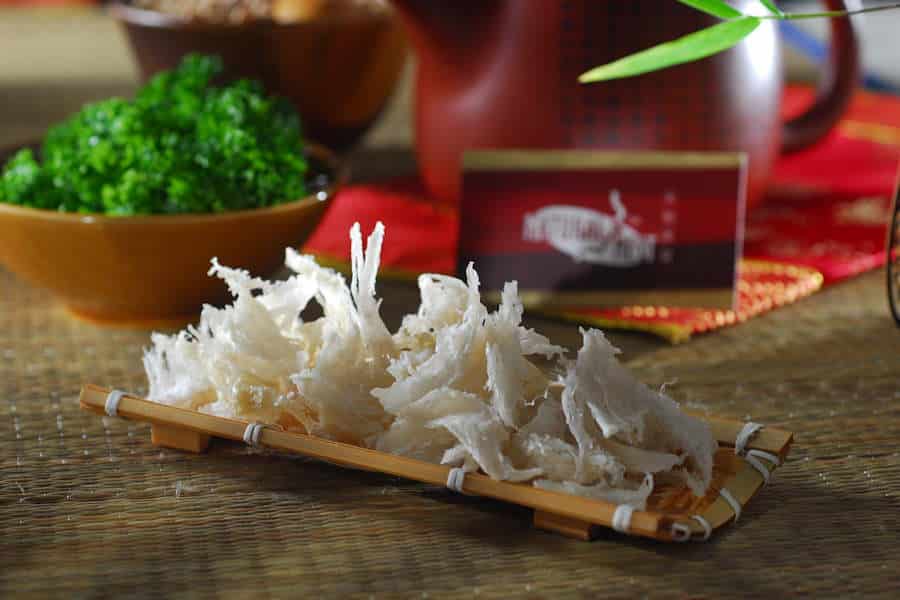 DRIED White Medium Pieces, white bird nest