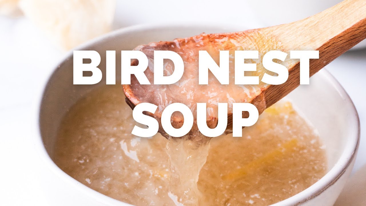 Easy Swallow Bird’s Nest Soup Recipe with Rock Sugar