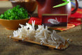 DRIED White Medium Pieces, white bird nest
